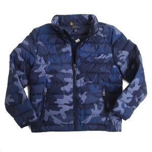 Polo Ralph Lauren Kids Packable Jacket Blue Black Camo